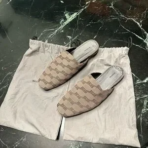Balenciaga | Shoes | Balenciaga Brown Loafers Slipon Shoes  display picture 2
